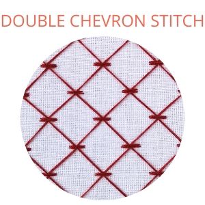 Hand embroidery Filling stitches 2 4 Double chevron - etmdesigns.eu - Hand embroidery Filling stitches 2 - 1 https://etmdesigns.eu/2020/02/21/hand-embroidery-filling-stitches-part-2/ -