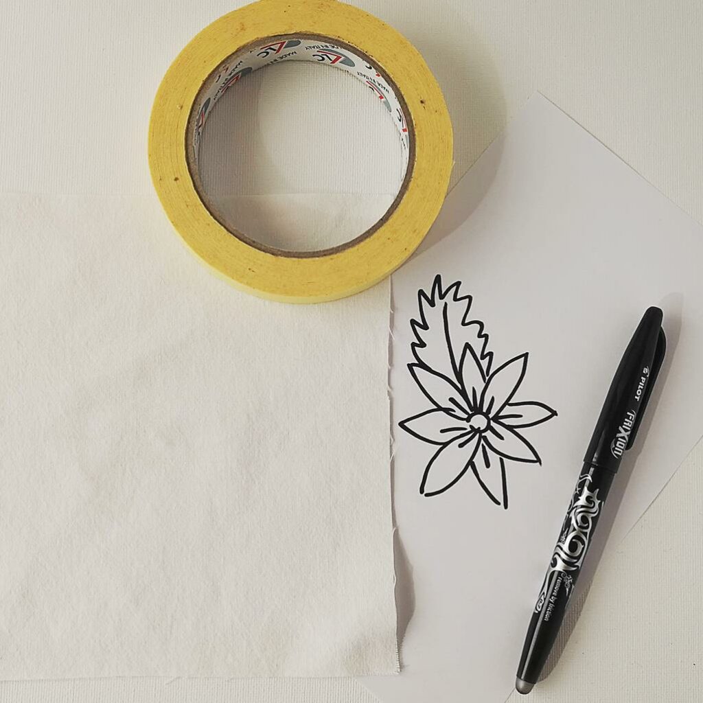 transfer pattern lightbox method tools